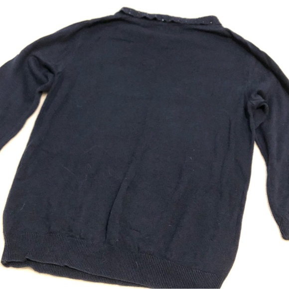 BOGO Free🦋 Van Heusen Navy Lightweight Collared Sweater - Picture 11 of 12